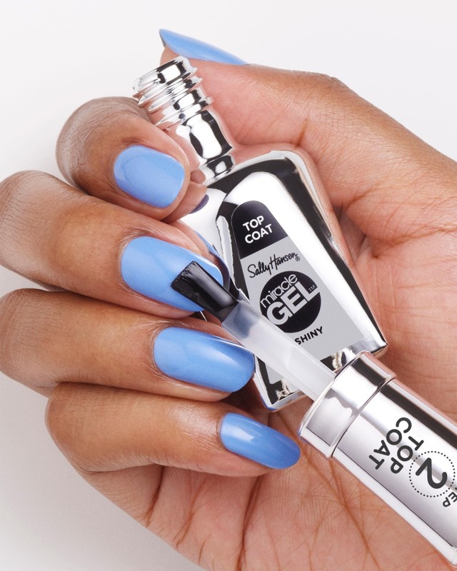 Long Lasting Shiny Top Coat, Gel-Like Nail Polish, No UV Lamp Needed, Clear Fini gallery