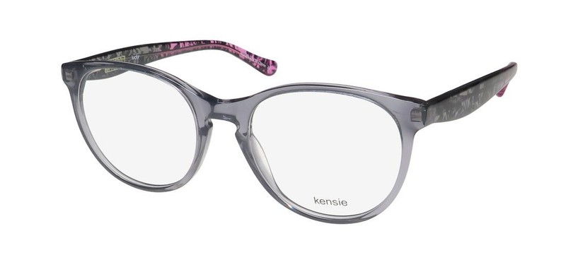 KENSIE LUCKY COLORFUL RETRO/VINTAGE OVERSIZED LOOK CLASSY EYEGLASS FRAME/EYEWEAR