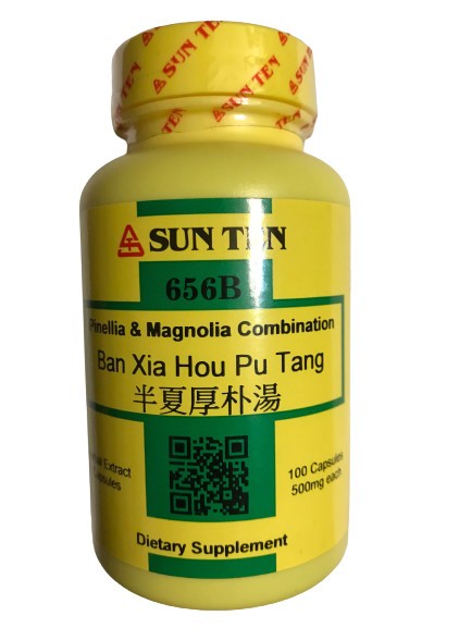 Sun Ten – Pinellia & Magnolia Combination, Capsules/Ban Xia Hou Pu Tang/半夏厚朴湯