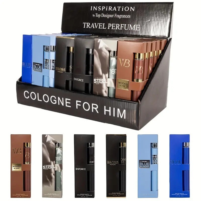 Men’S Cologne 1.18oz Travel Perfume 35ml 6 different flavor in one set
