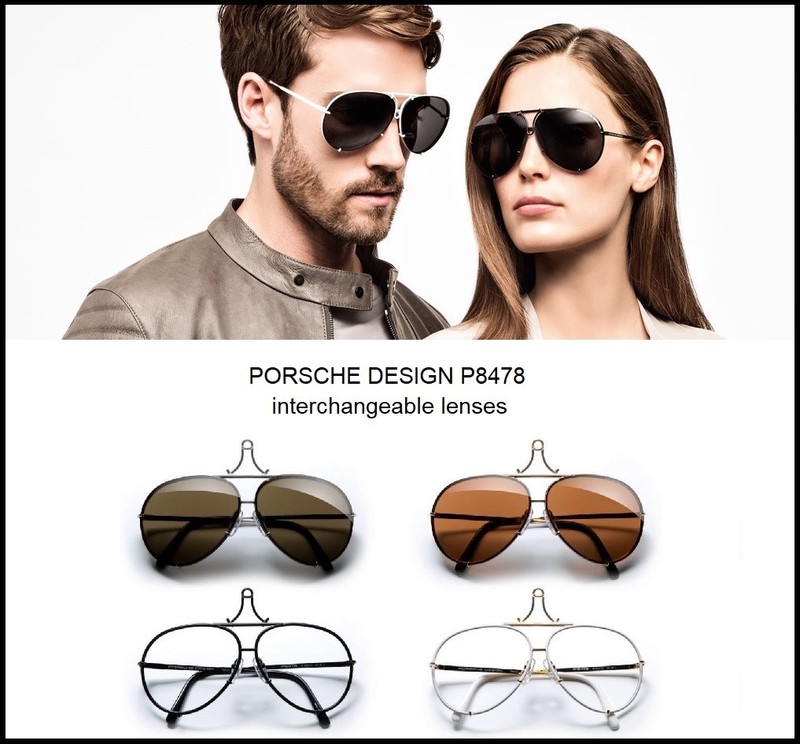 Original Porsche Design Lens Set For Iconic P8478 Sunglasses – Lenses Set Only