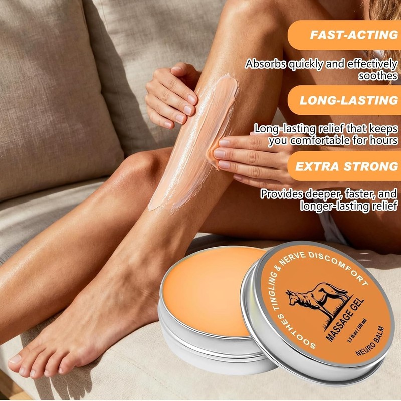 2X Therawolf Neuro Balm, Joint Care Soothing Cream,Herbal Cooling Soothing Cream gallery