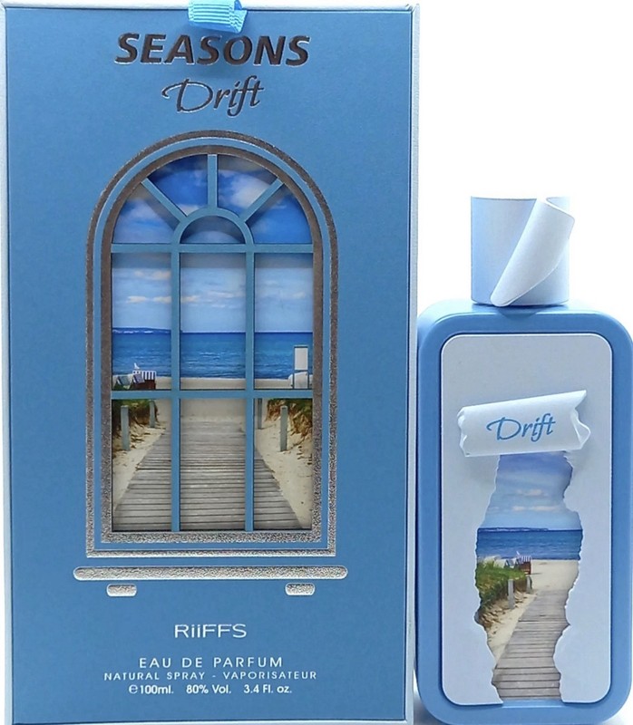 RIIFFS SEASONS DRIFT EAU DE PARFUM SPRAY UNISEX 3.4 Oz / 100 ml BRAND NEW!!!