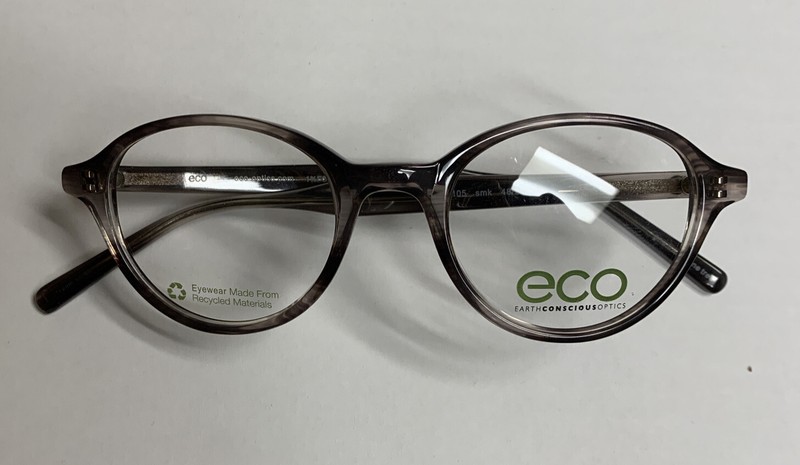 ECO (Earth Conscious Optics) 1105 eyeglasses 48-20-145 Smoke
