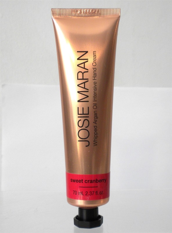 JOSIE MORAN WHIPPED ARGAN OIL * SWEET CRANBERRY * INTENSIVE HAND CREAM 2.37 OZ