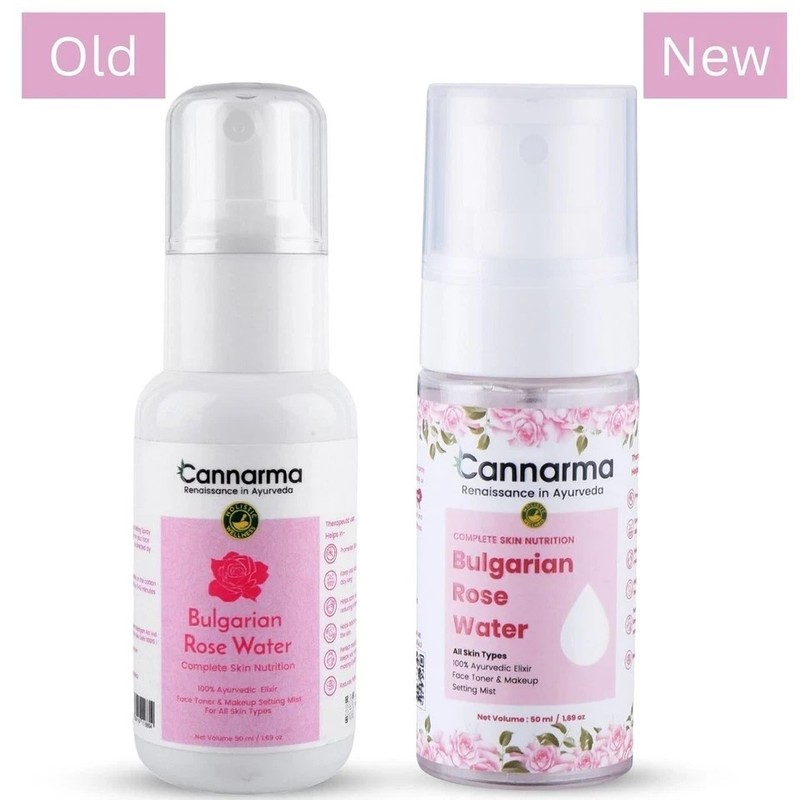 Cannarma Bulgarian Rose Water Face Toner For All Skin Types 50ml gallery