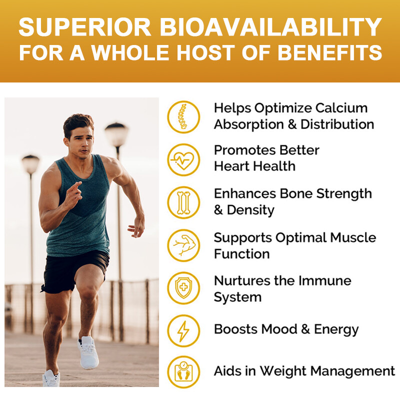 Vitamin K2 D3 B12 Vitamin Supplement with Calcium, Boost Immunity & Heart Health gallery