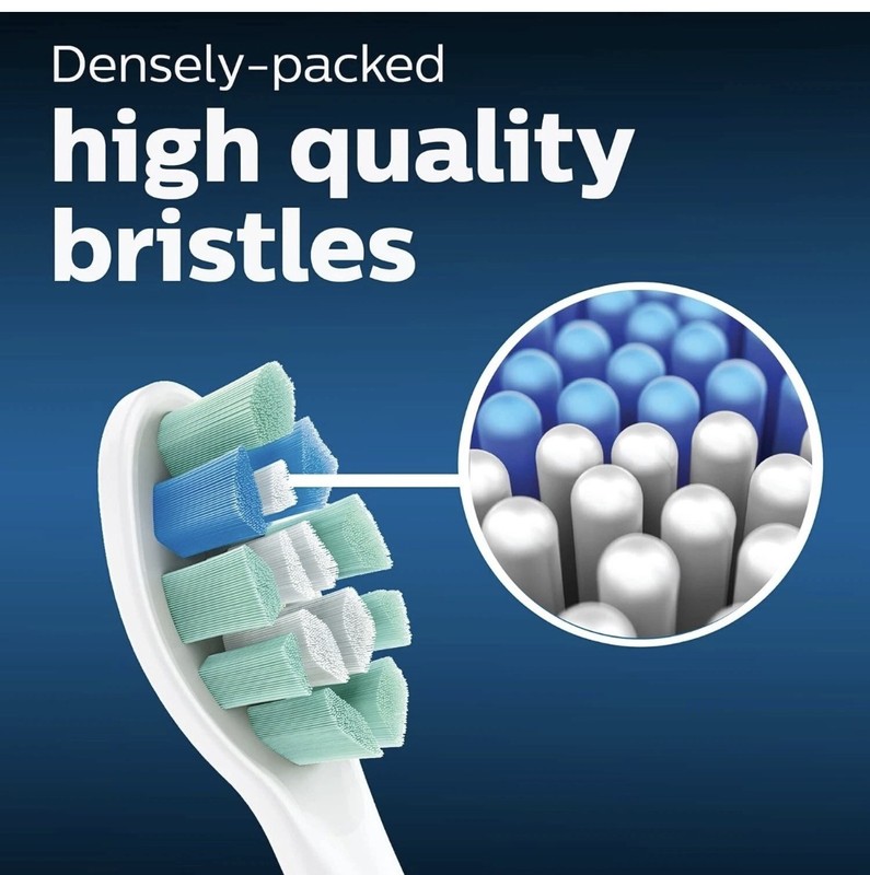 (Lot of 2) 4x Pack C2 Optimal Plaque Control Toothbrush Head for HX9024 gallery