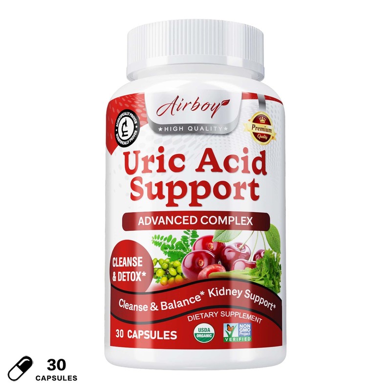 Uric Acid Support -Liver Health,Joint Support,Promote Kidney Health and Function