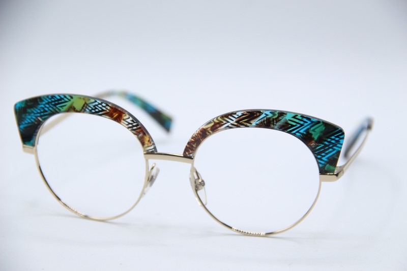 NEW ALAIN MIKLI FAUVETTE A04007 002/3G MULT AUTHENTIC DESIGNER EYEGLASSES 51-19