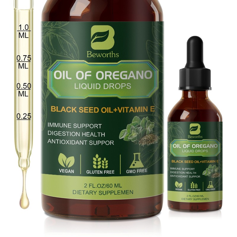 Oil of Oregano - Pure Wild Mediterranean Minimum 84% Carvacrol - Steam Distilled gallery