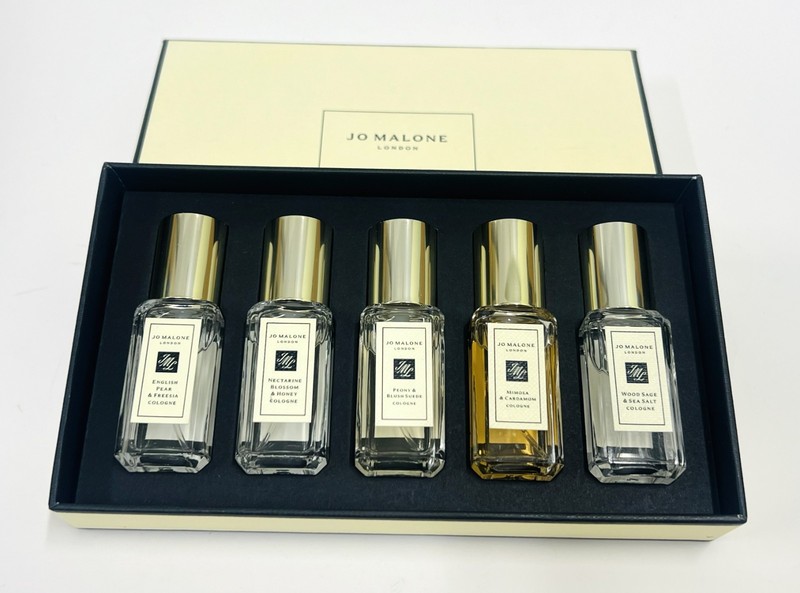 Jo Malone 5-pc Luxury Miniature Cologne Set 5 X 0.3 fl. oz./9 ml NEW IN GIFT BOX gallery