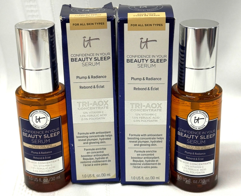 IT Cosmetics Confidence In Your Beauty Sleep Serum Tri-Aox Concentrate 1 fl oz