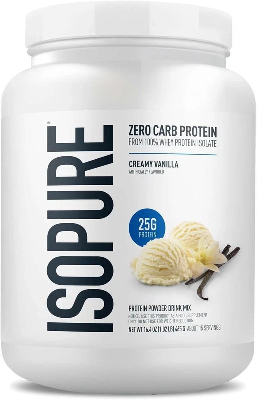 Zero Carb 100% Pure Whey Isolate Protein Powder, Lactose Free, Gluten Free, with gallery