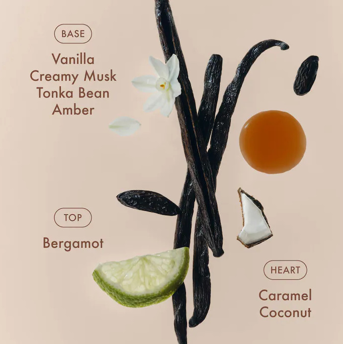 Summer Fridays Sunlit Vanilla Eau de Parfum with Caramel Travel Spray,2 SIZES gallery