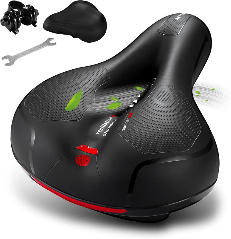 Comfortable Seat Cushion for Men Women with Dual Shock Absorbing Ball Memory Foa