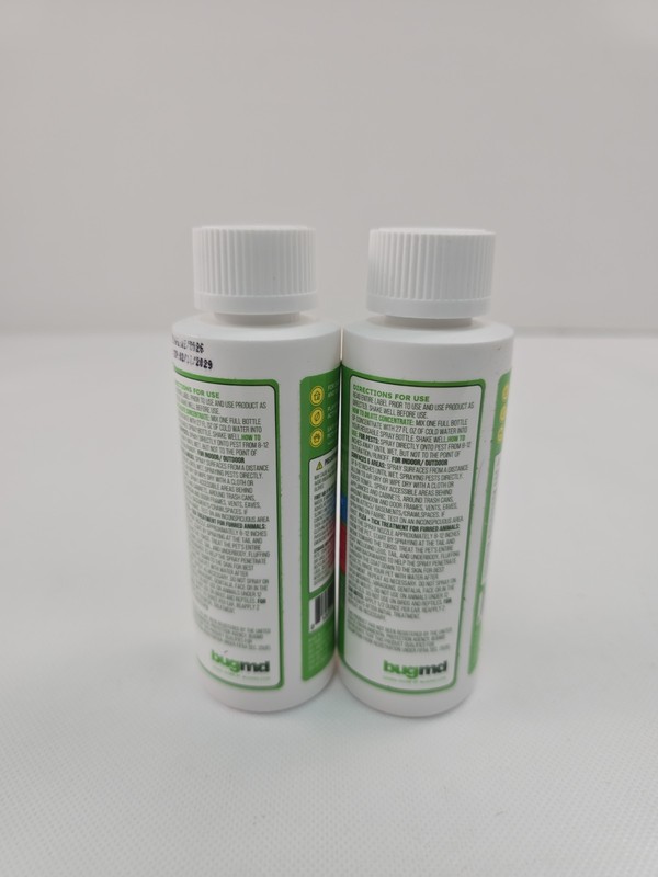 BugMD Pest Control Essential Oil Concentrate 3.7 oz 2-Pack Bug MD New EXP. 2029 gallery