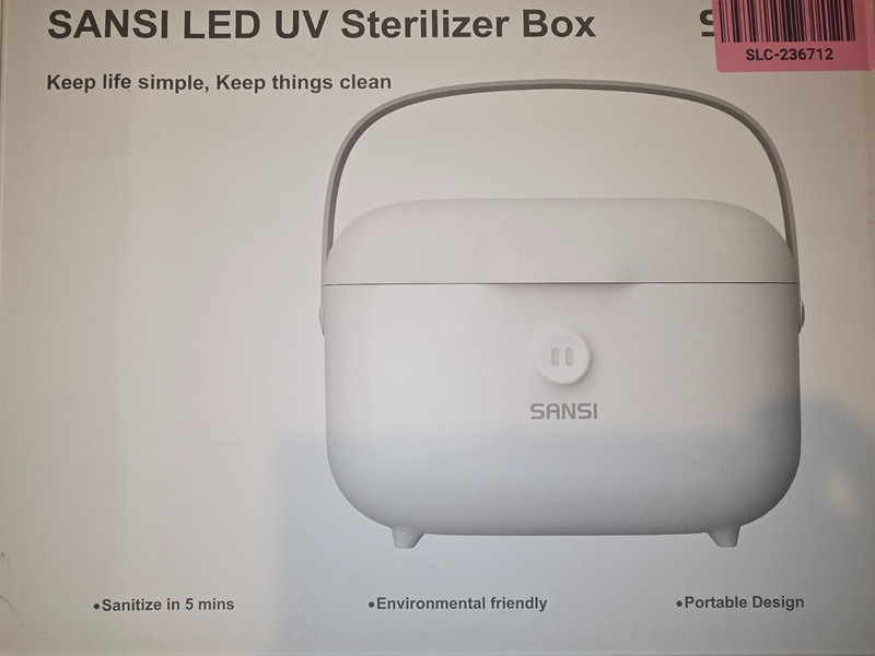 SANSI 15W UV Light Sanitizer Box, UV Light Sanitizer, Sanitizes in Minutes gallery