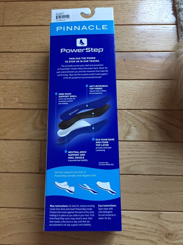 Powerstep Orthotics Foot Insoles Full Length Arch Support Pinnacle-FREE SHIPPING gallery