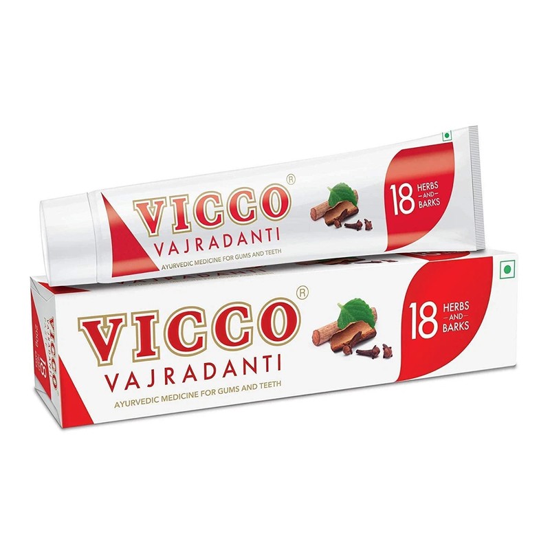 10 PCS VICCO VAJRADANTI TOOTH PASTE AYURVEDIC (100 GRAM EACH PACK) FREE SHIPPING