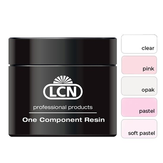 LCN One Component Resin 20ml ( Clear, Pink, Opak, Pastel, Soft-Pastel )