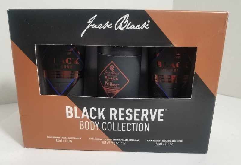 Jack Black Body, Black Reserve Collection Grooming Kit, SEALED