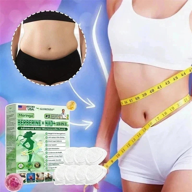 GLORENDA Moringa Berberine 10-in-1 Advanced Nano Microneedle Patch (7pcs/box) gallery