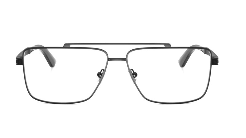New VERSACE Eyeglasses MOD. 1315 1261 58-13 145 Matte Black Frames w/Greek Motif gallery