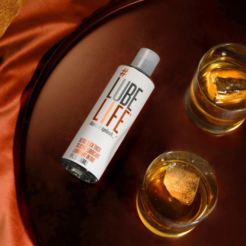 LubeLife Ultra Slick Thick Silicone-Based Lubricant, 8 Fl Oz (Pack of 1) gallery