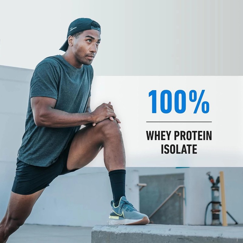 Zero Carb 100% Pure Whey Isolate Protein Powder, Lactose Free, Gluten Free, with gallery