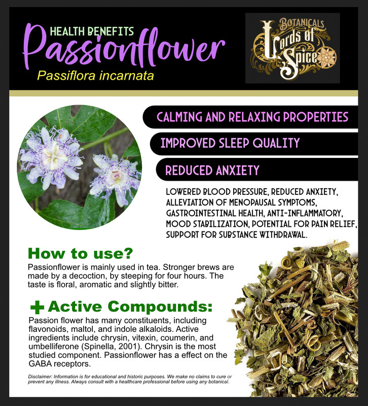 Passion Flower Tincture - Passion Flower Extract Herbal CALMING - BIG 2oz USA gallery