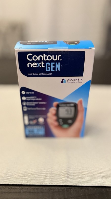Contour Next Gen Glucose Monitor Meter Wireless/Bluetooth Smartphone Compatible