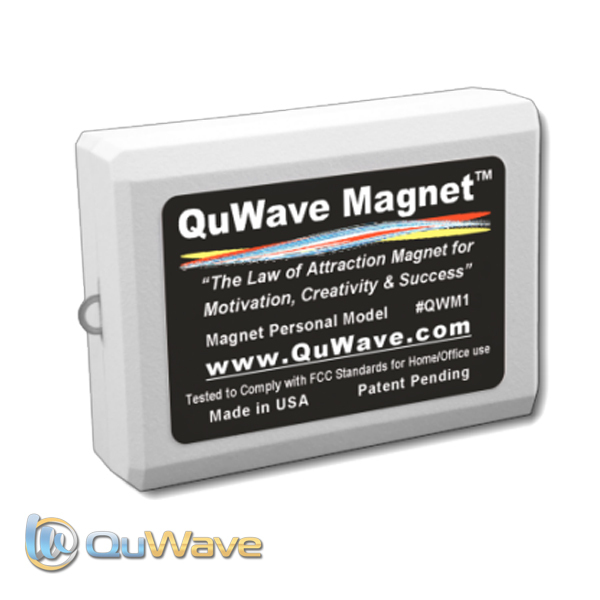 QuWave Law of Attraction Magnet QWM1B - Improves Success Happiness Wealth Health gallery