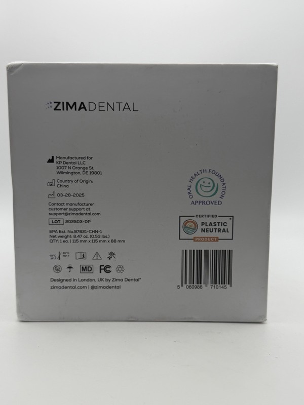 Zima Dental Pod Oral Appliance Ultrasonic Cleaner for Retainer, Denture, Aligner gallery