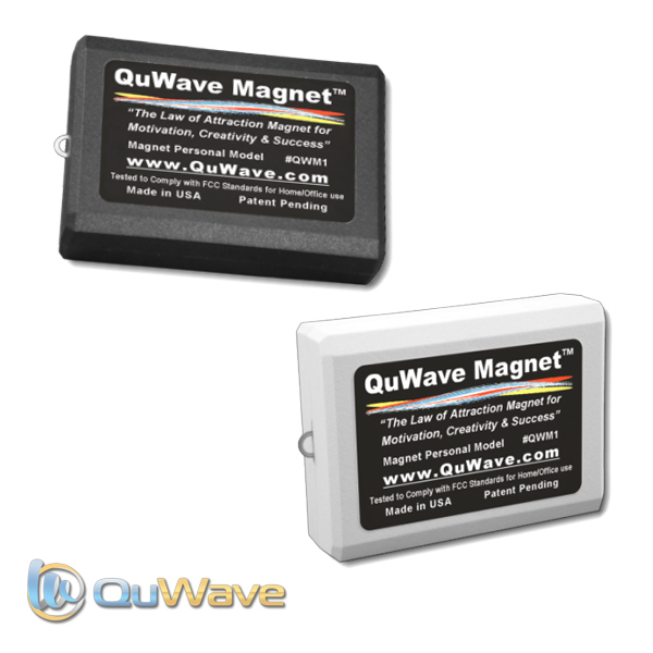 QuWave Law of Attraction Magnet QWM1B - Improves Success Happiness Wealth Health gallery