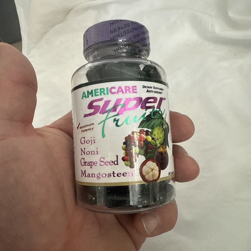 Americare Super Fruits Capsules 90 Day Supply Best by Date2/26 Supplement NEW gallery