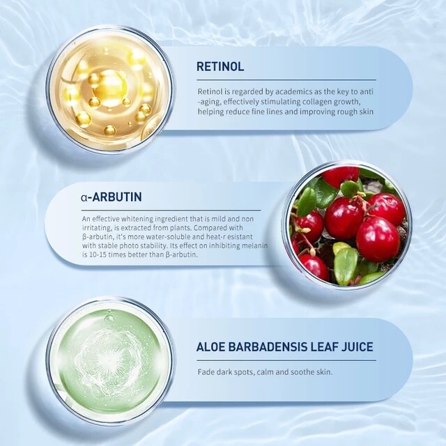 Retinol Face Cream Anti-Aging Wrinkle Whitening Moisturizing Improve Fine Lines gallery