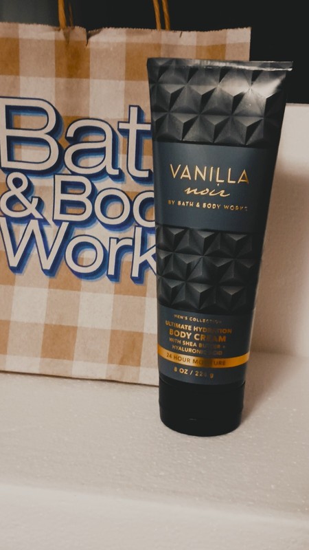 Bath Body Works Men’s Collection VANILLA NOIR Body Cream 8 oz