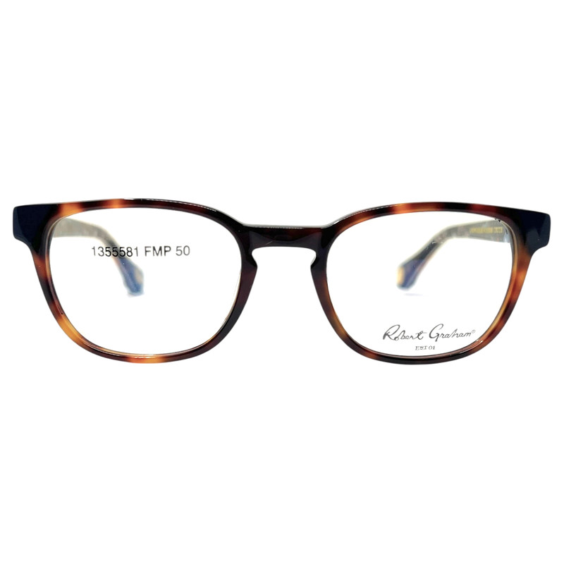 ROBERT GRAHAM - FITZGERALD TOR 50/20/140 - TORTOISE - NEW Authentic EYEGLASSES gallery