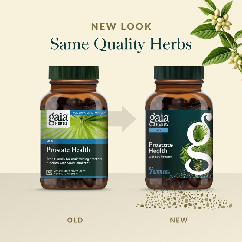 Prostate Health Support for Men - Saw Palmetto, Green Tea, Nettle Root - 120 Veg gallery