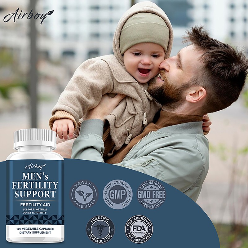 120pcs Men's Fertility Support - Male Fertility Support,Reproductive Health gallery