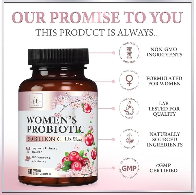 Probiotics for Women Pills with Cranberry - 16 Premium Strains for Vaginal PH gallery