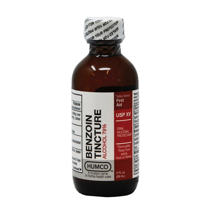 Humco Benzoin Tincture (Alcohol 79%) 2 FL. oz. (Pack of 1)