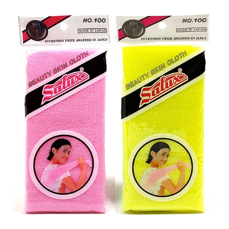 Salux Japanese Beauty Skin Bath Wash Cloth Towel Made in Japan Exfoliating Body gallery