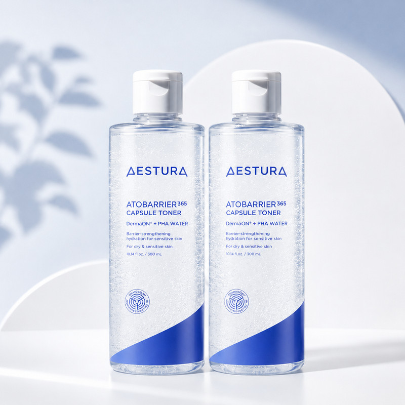 [AESTURA] ATOBARRIER Capsule Toner 300ml / 10oz ( 2 pack ) k-beauty in Korea