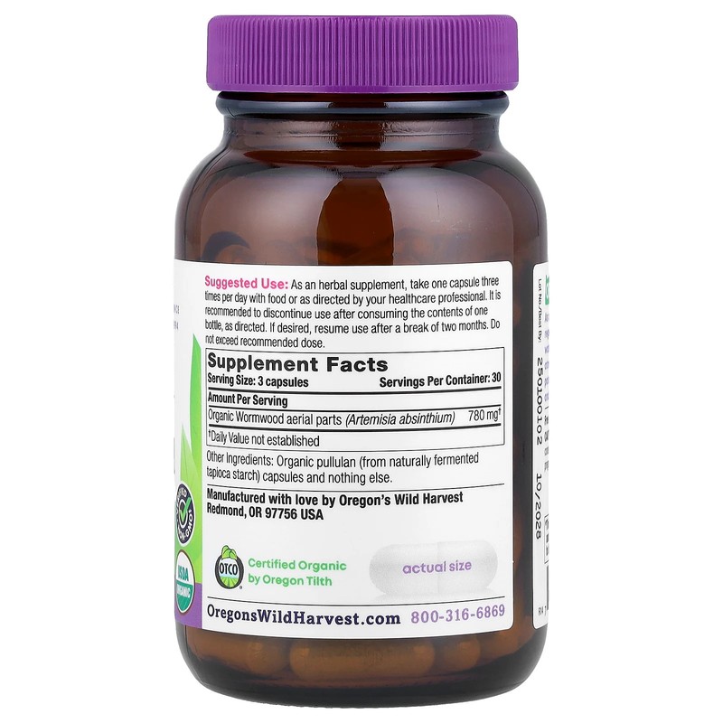 Wormwood, 90 Vegan Capsules gallery