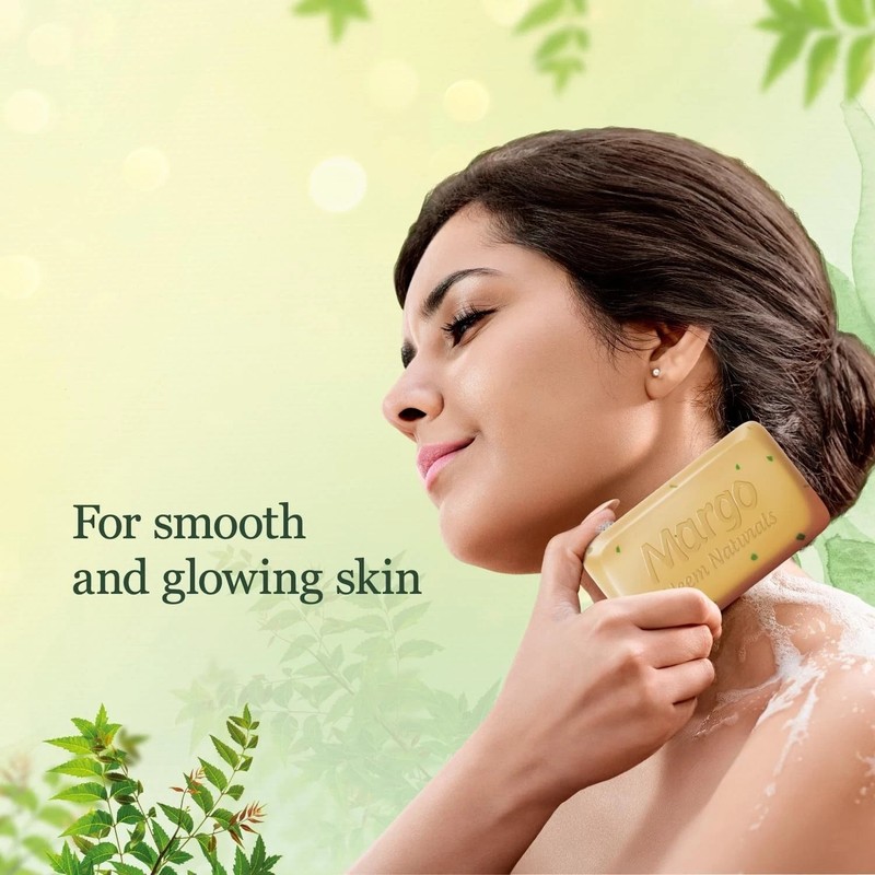 Margo Neem Naturals Soap For Clear Smooth Skin Pack of 5x100g Each Packs gallery