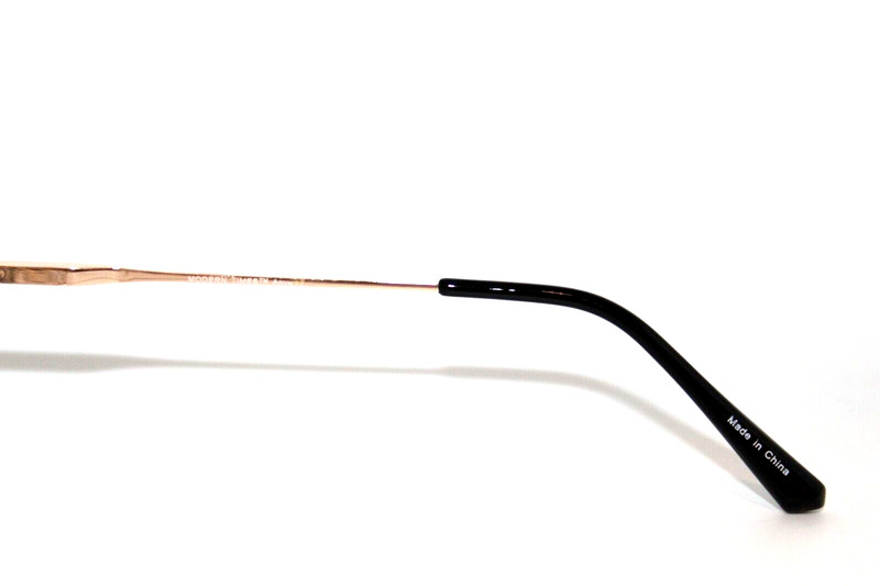 NEW MODERN TIMES ANYWAY BLACK GOLD AUTHENTIC EYEGLASSES FRAMES 52-17-140MM gallery