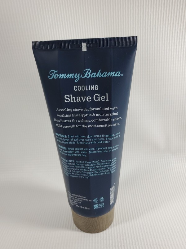 Tommy Bahama Mens COOLING SHAVE GEL EUCALYPTUS+SHEA BUTTER SEA+ SURF NEW gallery