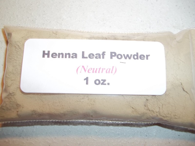 1 oz. Henna Leaf Powder (Neutral)